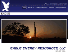 Tablet Screenshot of eagleenergy.us
